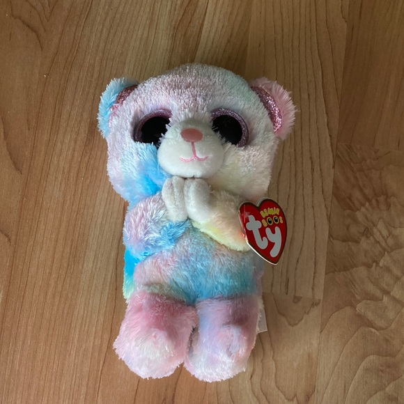 TY Beanie Boos Blessing Plush Praying Bear - Picture 7 of 12